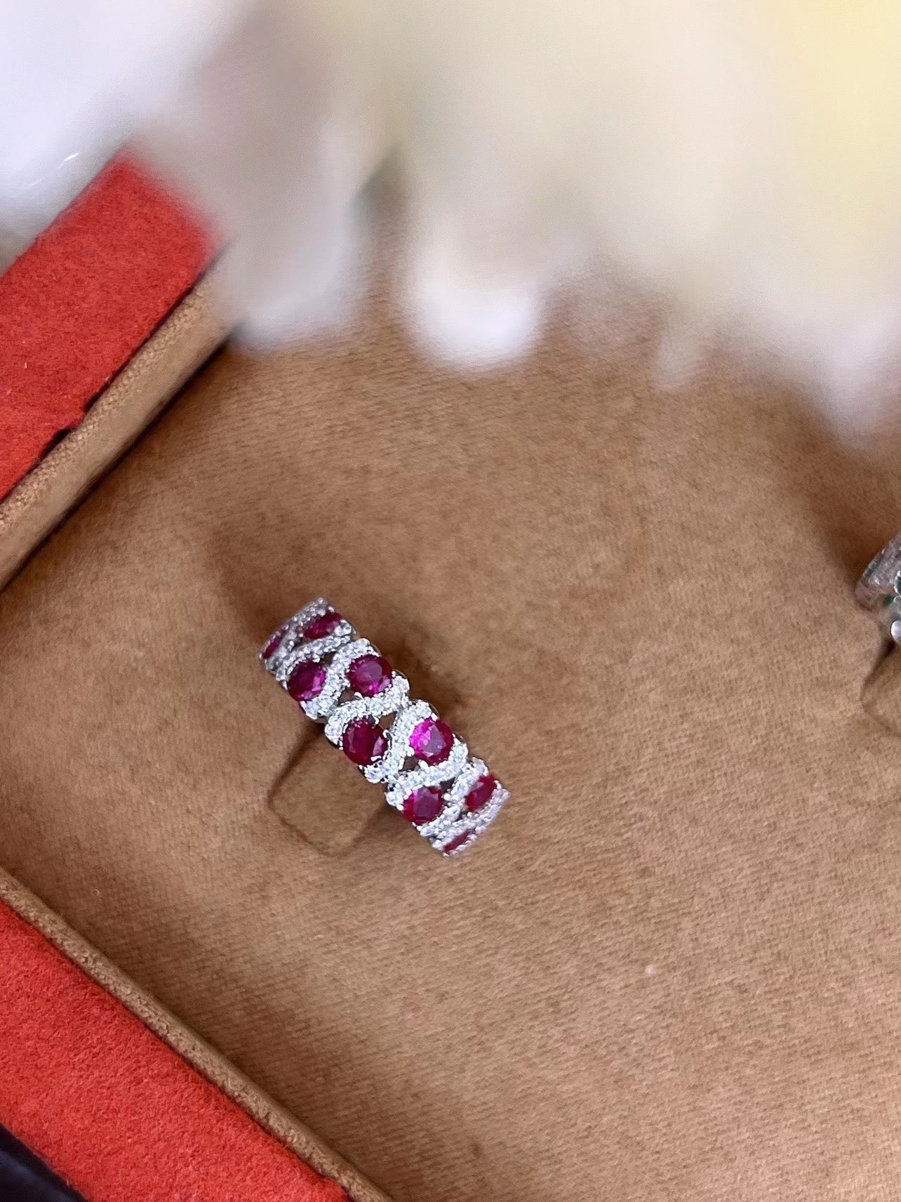Sterling Silver Cultured Colored Stone Ring