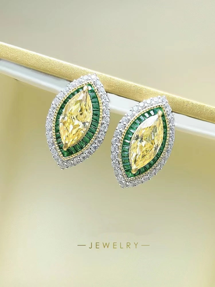 Sterling Silver Cultured Colored Gemstone Stud Earrings