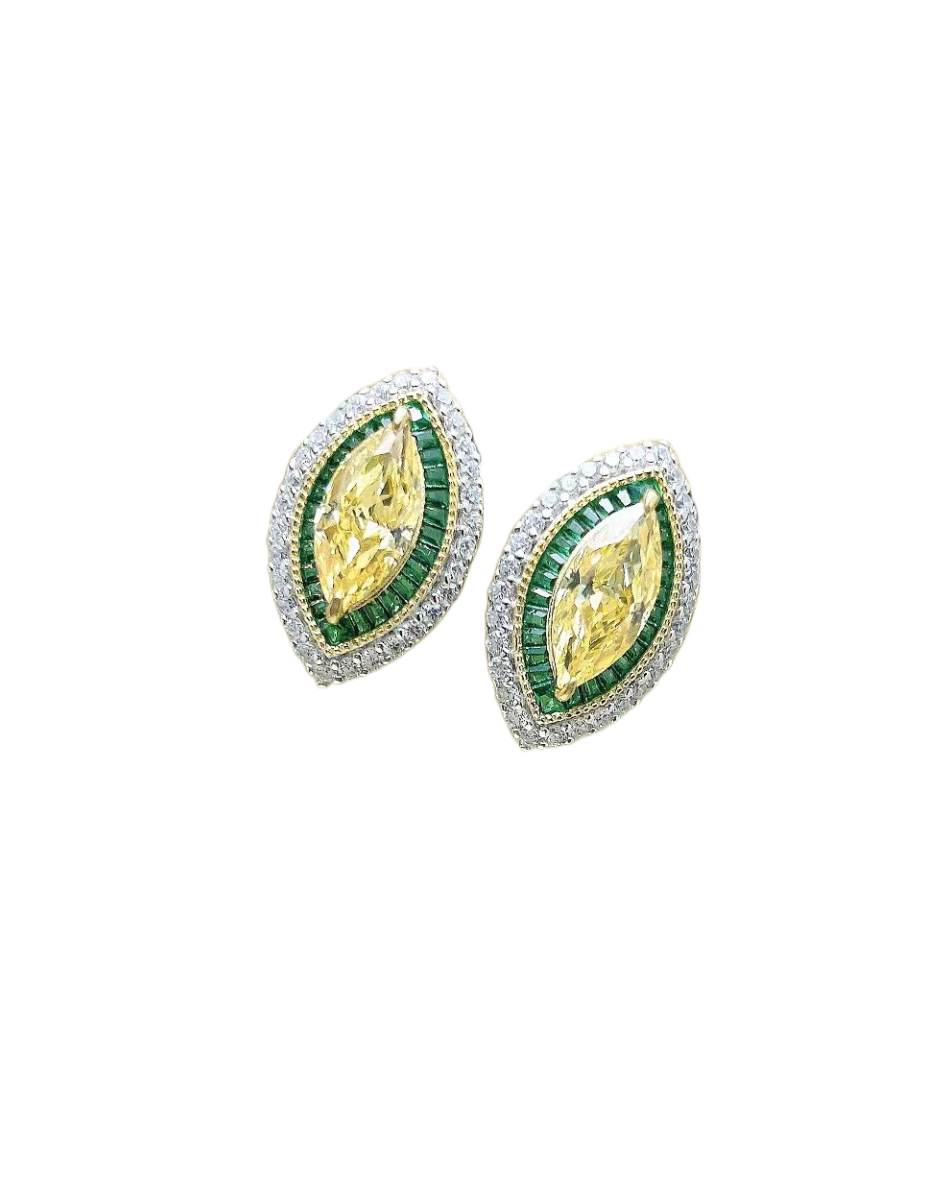 Sterling Silver Cultured Colored Gemstone Stud Earrings
