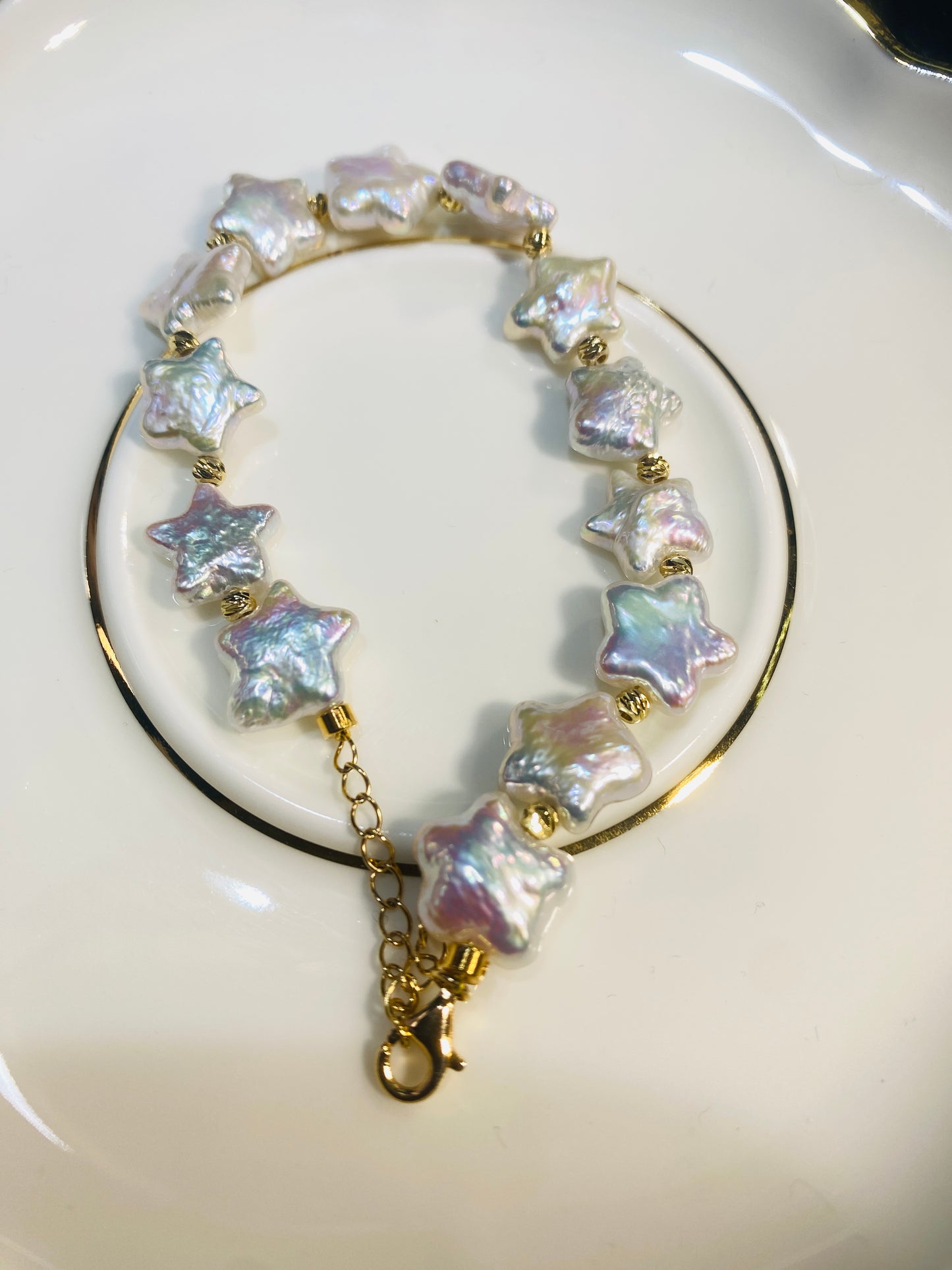 Star Baroque Freshwater Pearl Bracelet
