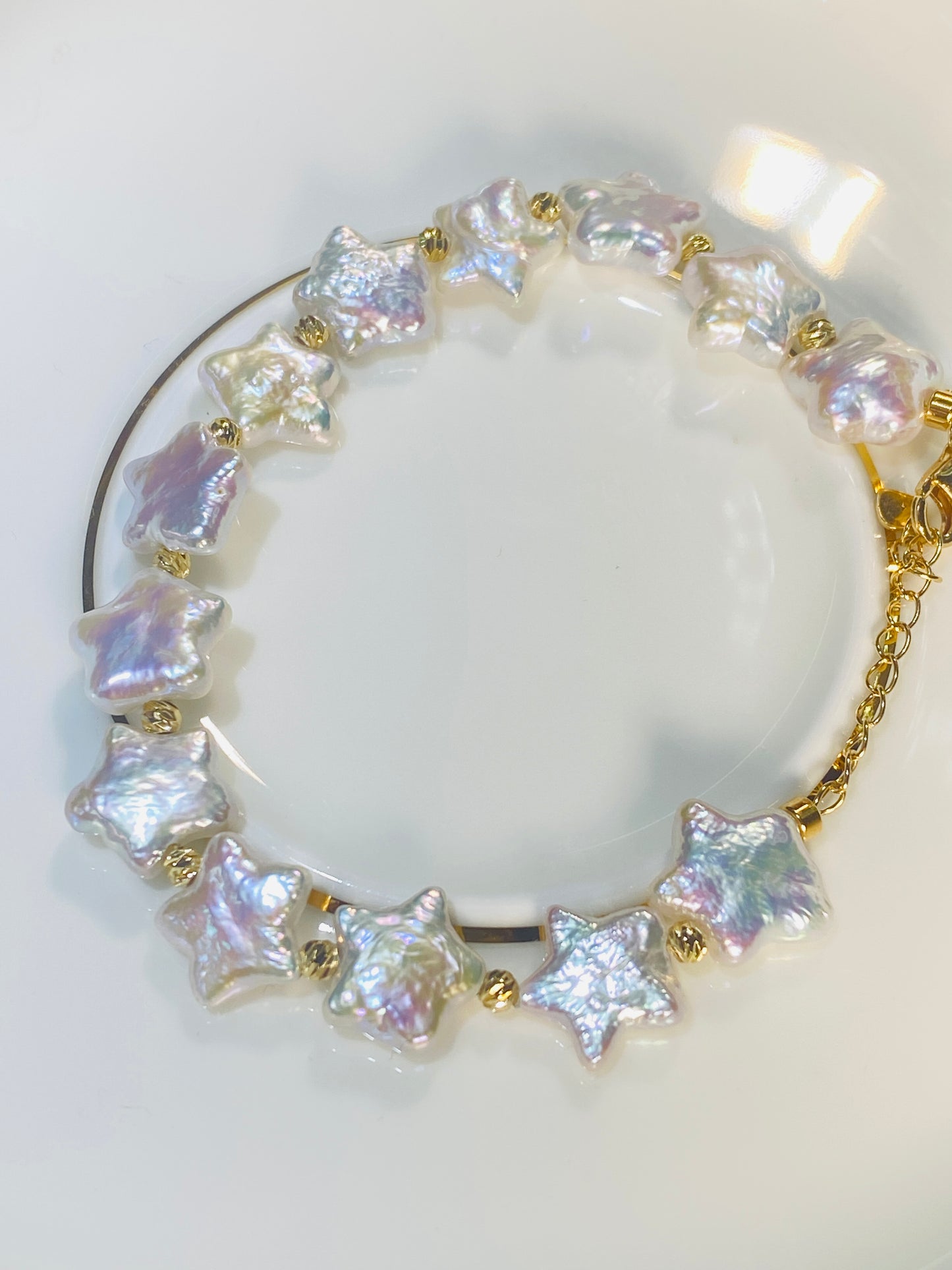 Star Baroque Freshwater Pearl Bracelet