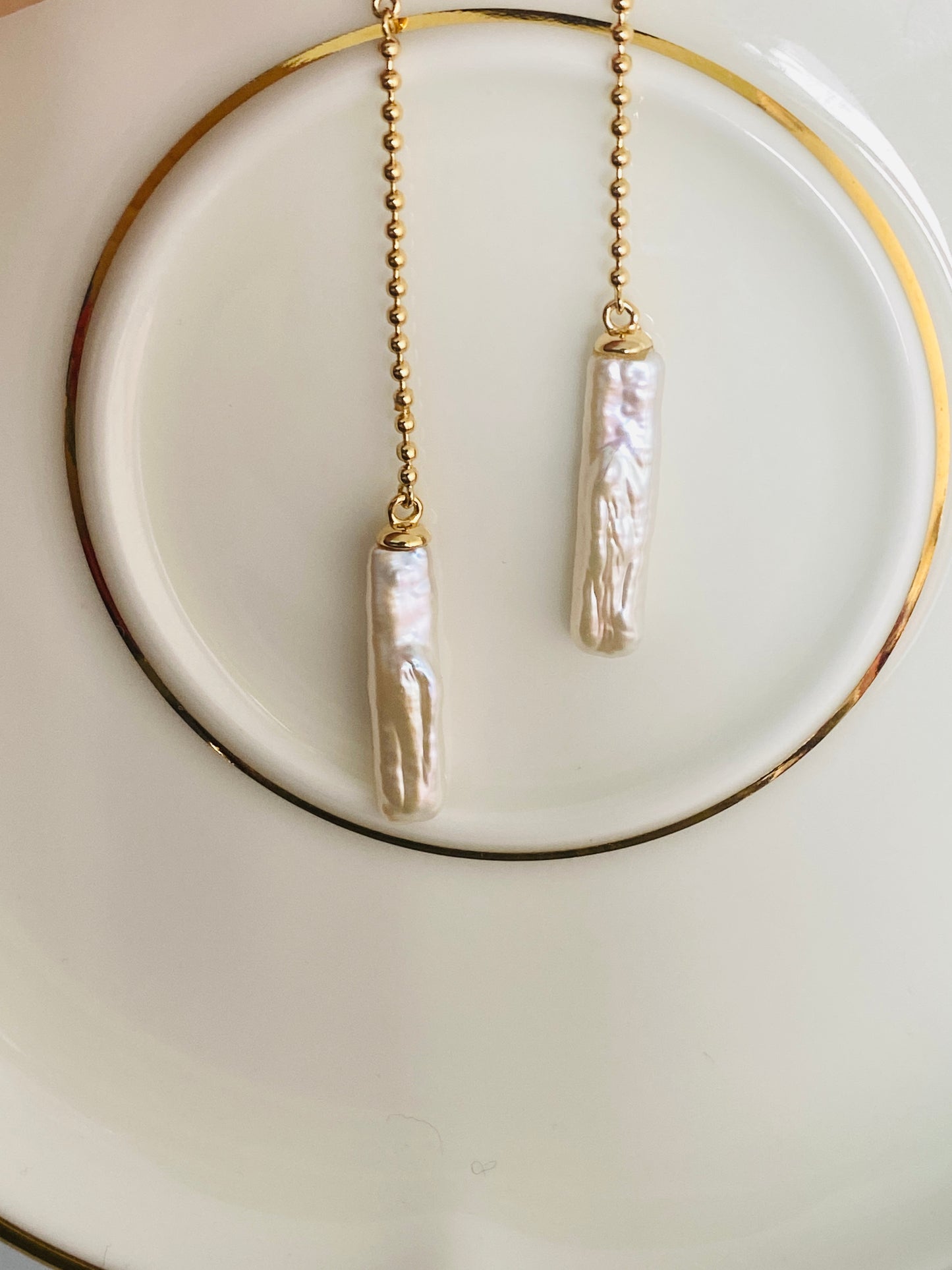 Baroque Pearl Earrings