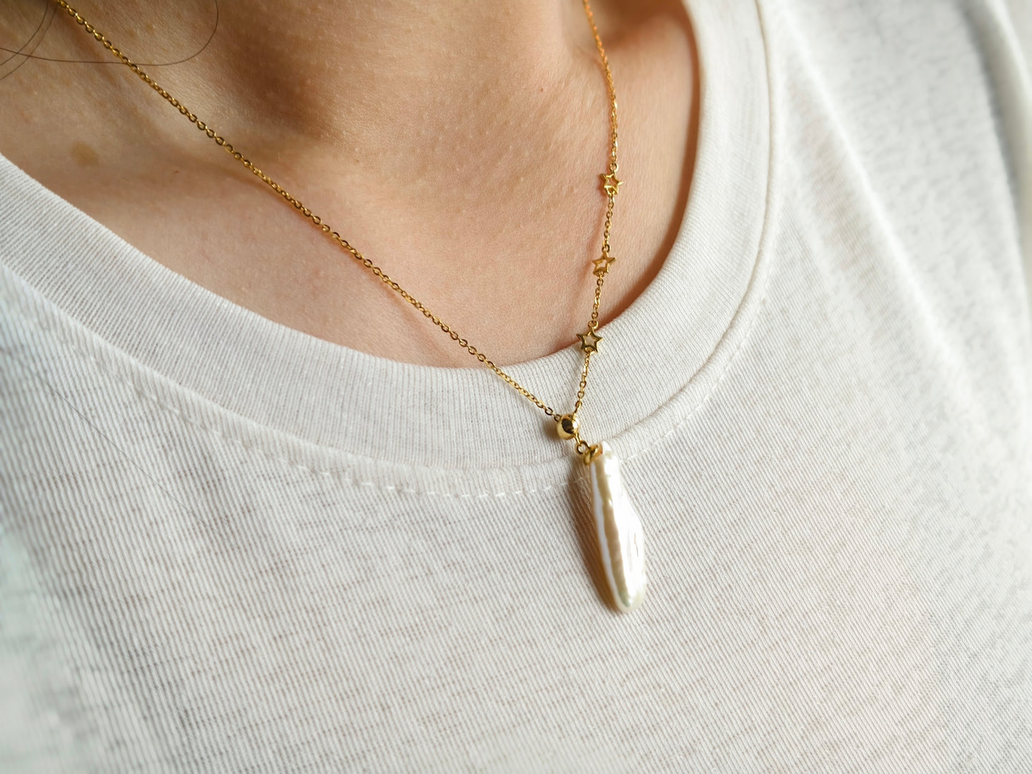 Baroque Pearl Necklace