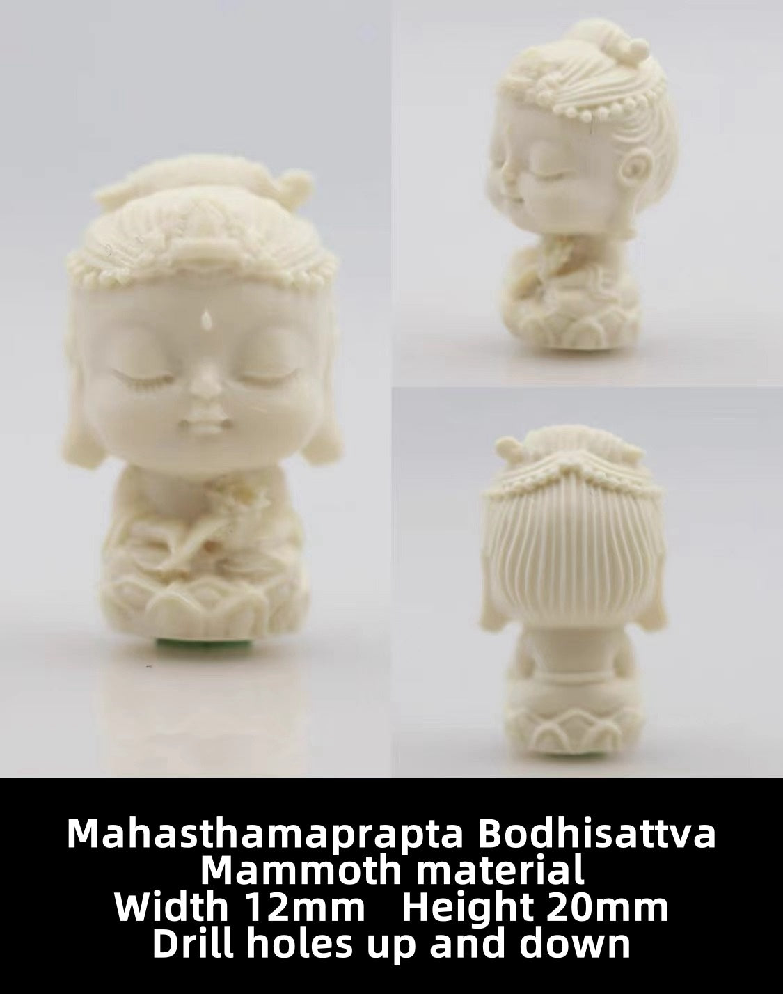 Mammoth Carved Ornaments