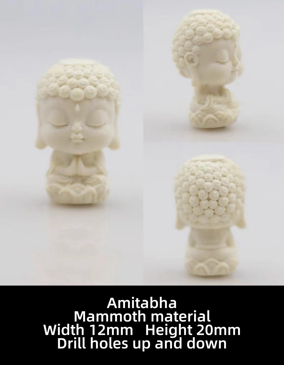 Mammoth Carved Ornaments