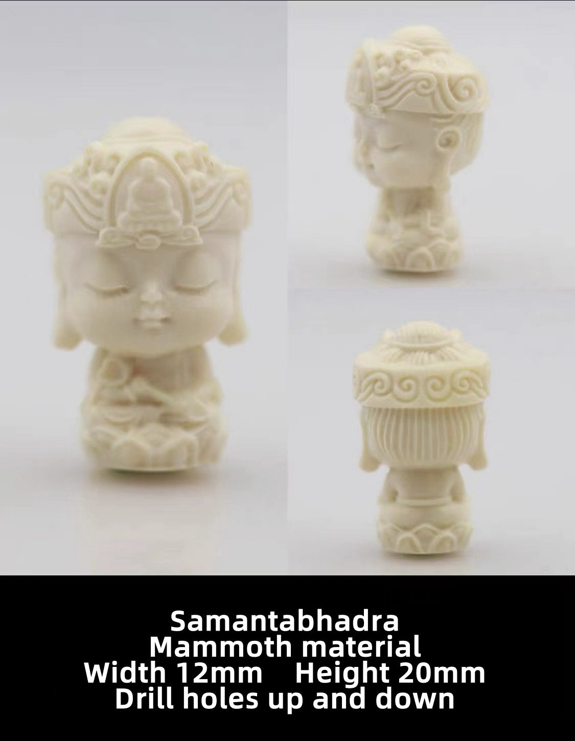 Mammoth Carved Ornaments