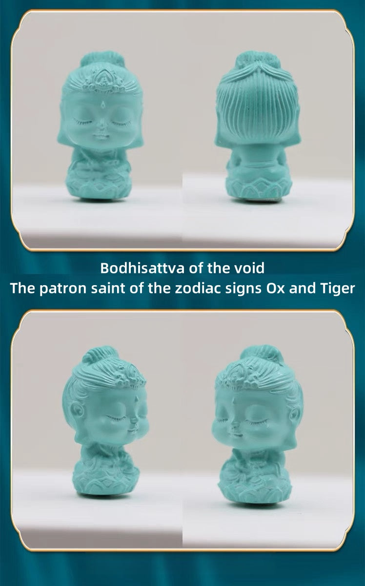 Turquoise Carved Ornaments