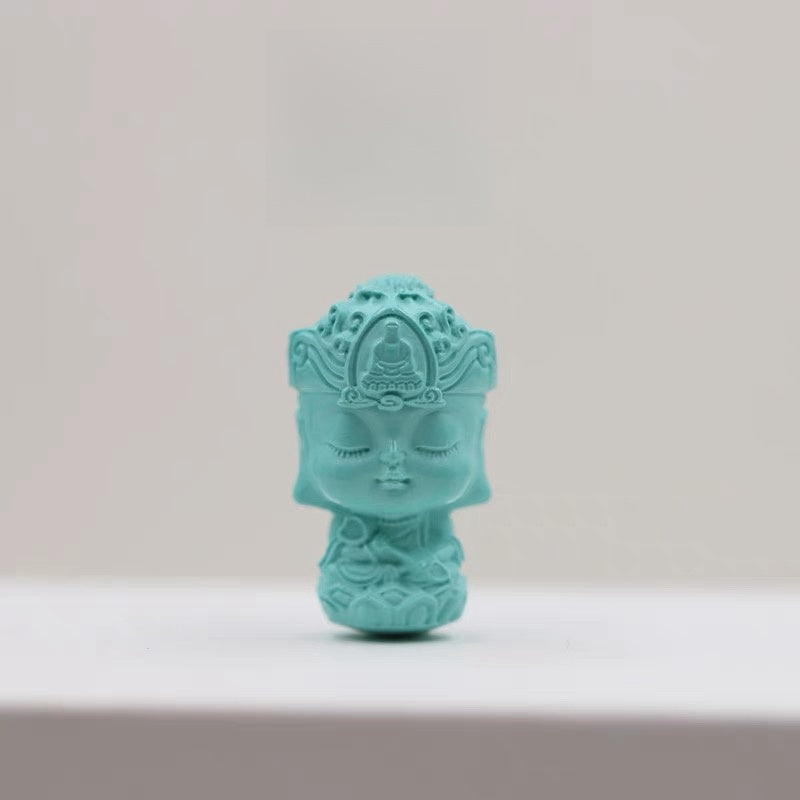 Turquoise Carved Ornaments
