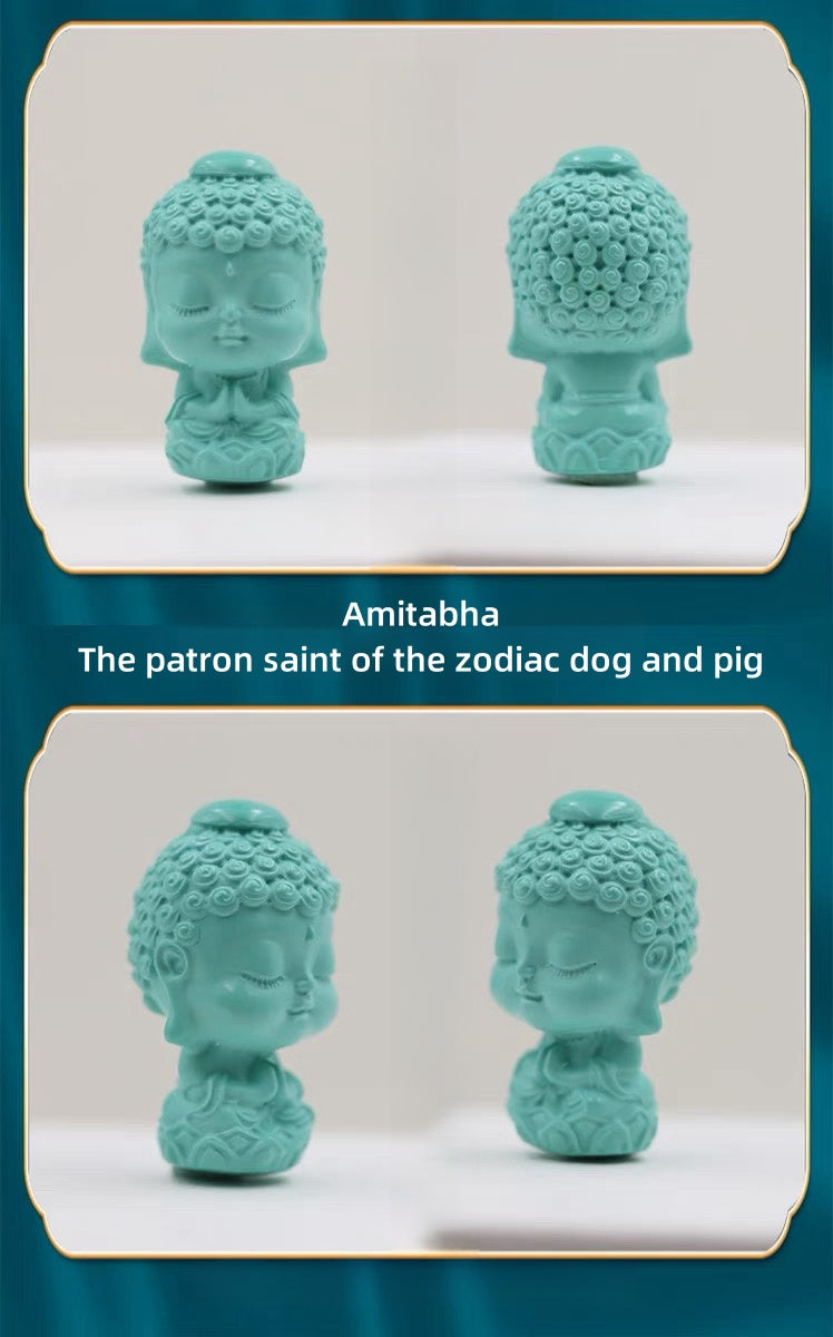 Turquoise Carved Ornaments