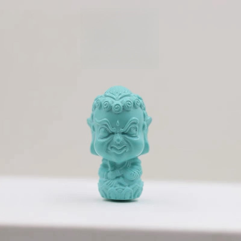 Turquoise Carved Ornaments