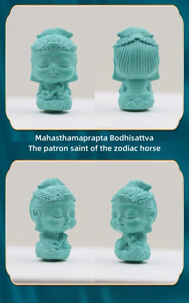 Turquoise Carved Ornaments