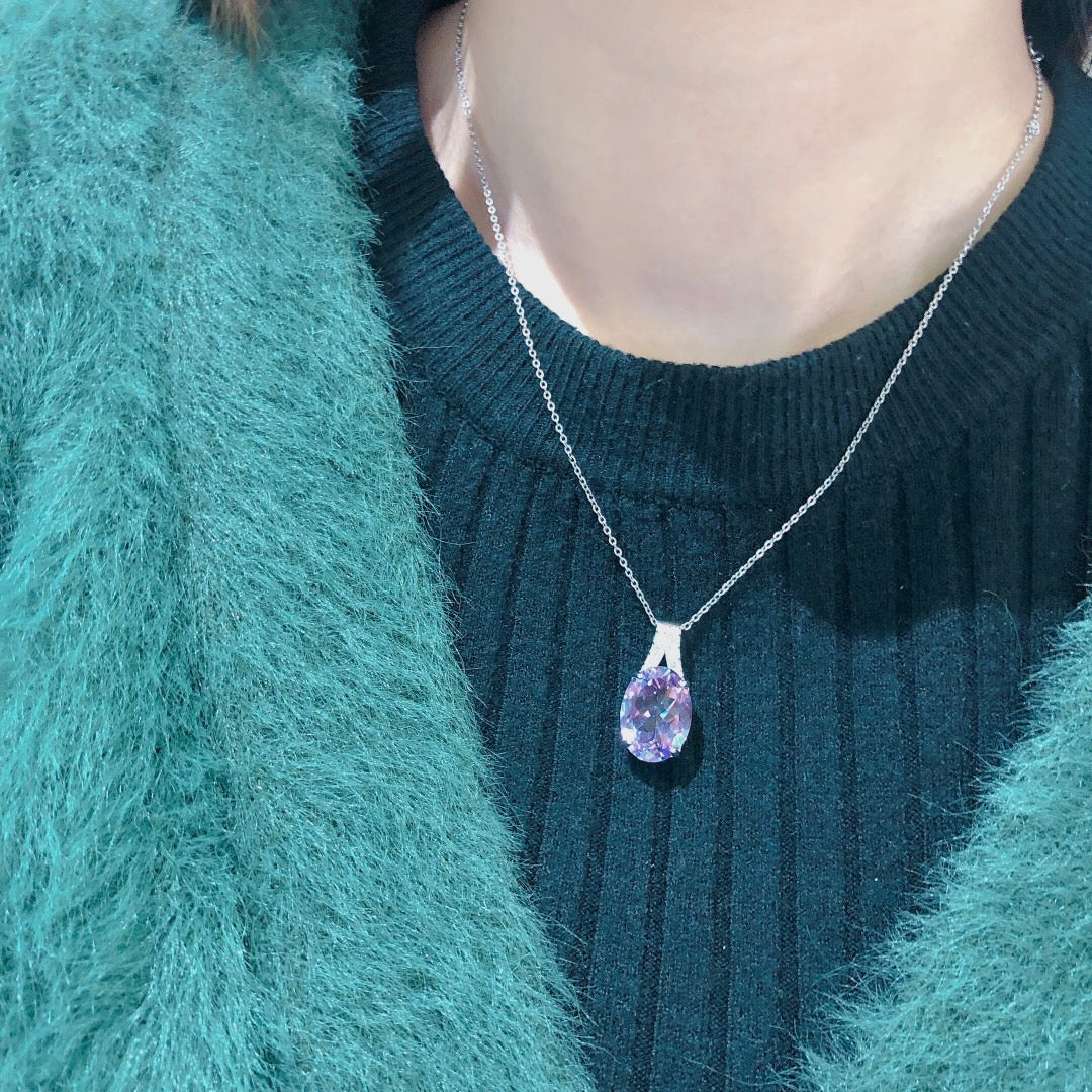 Natural Amethyst Necklace