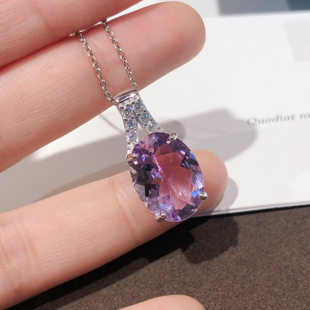 Natural Amethyst Necklace