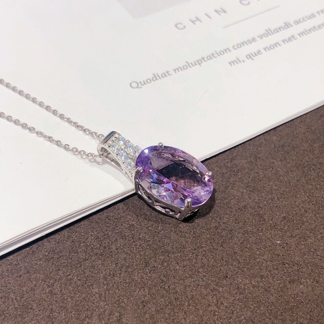 Natural Amethyst Necklace