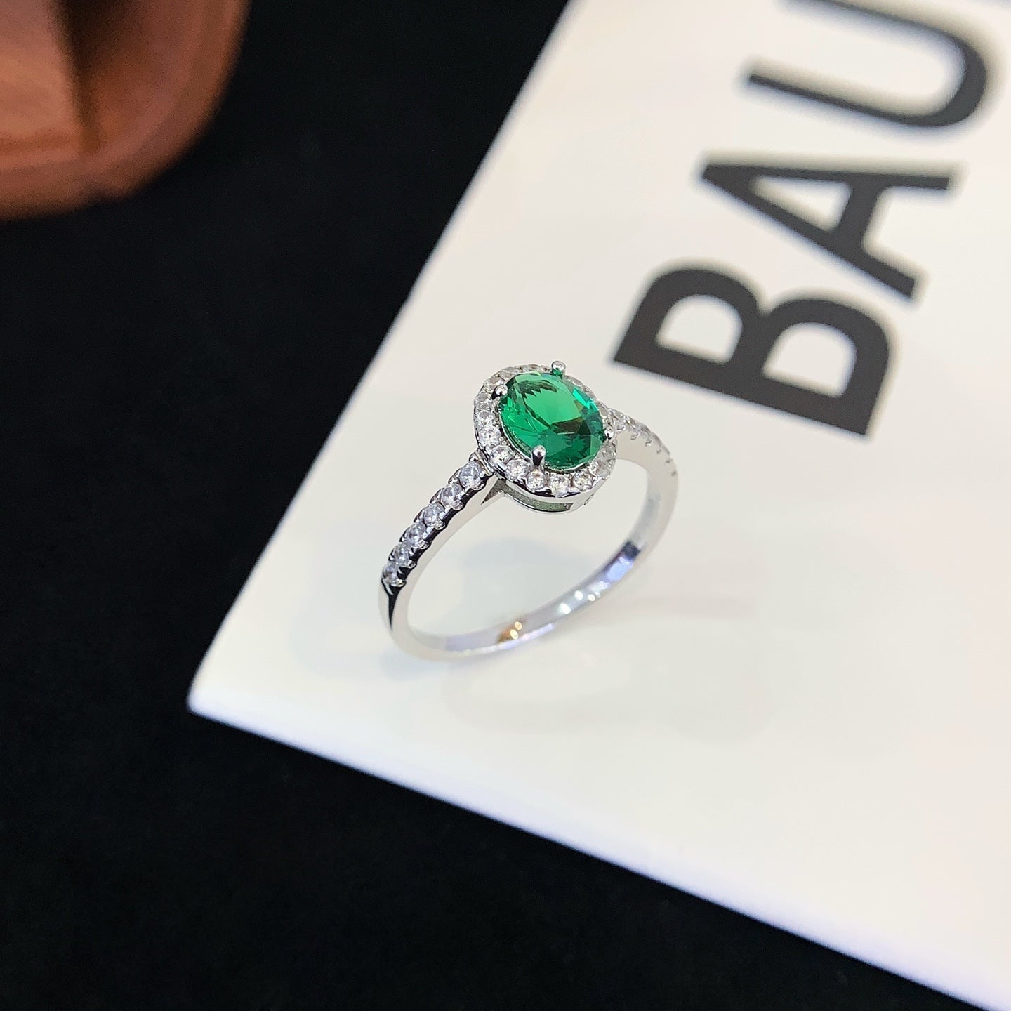 Sterling Silver Ring With Colored Gemstones