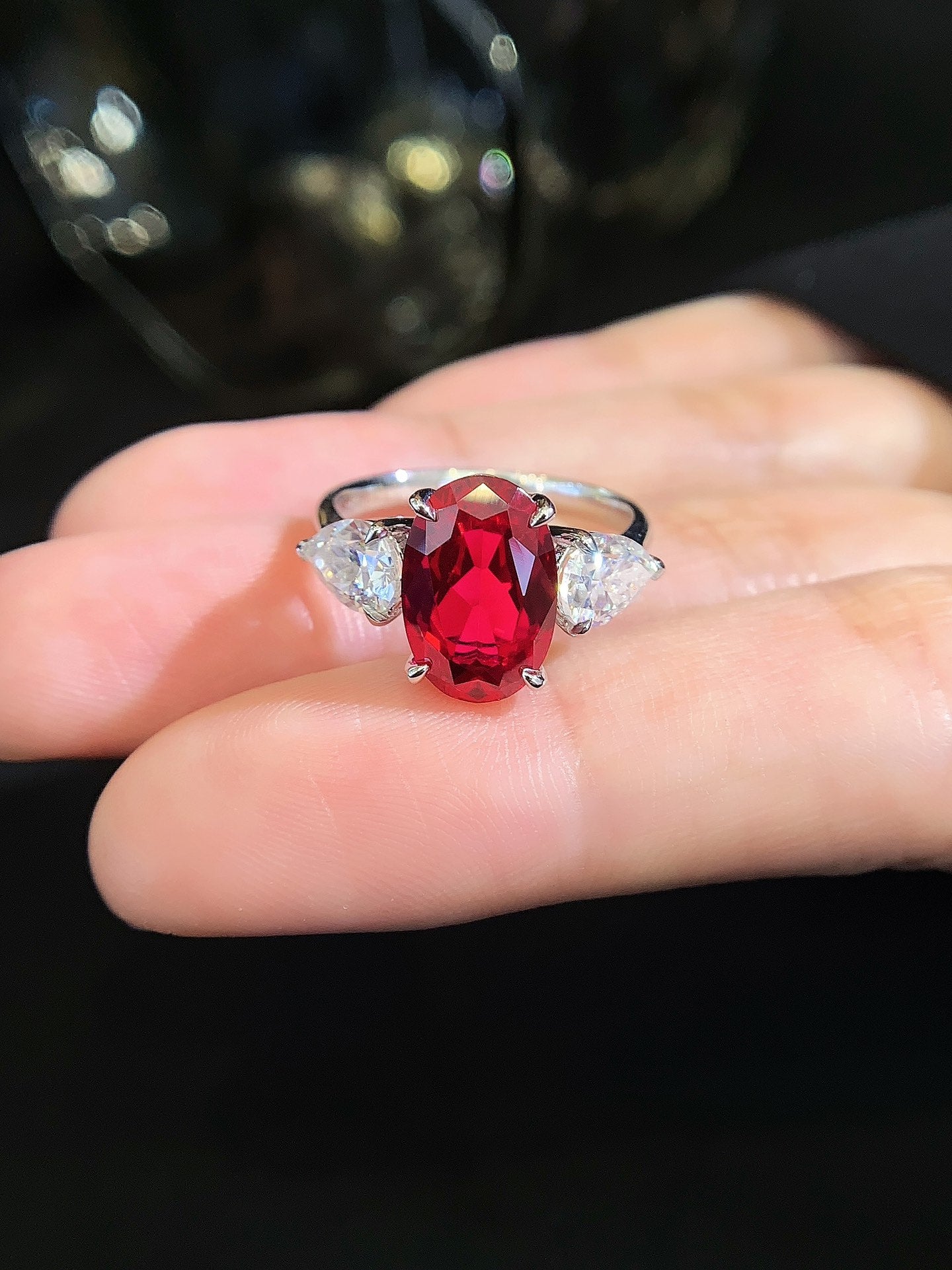 4.42ct Ruby Ring