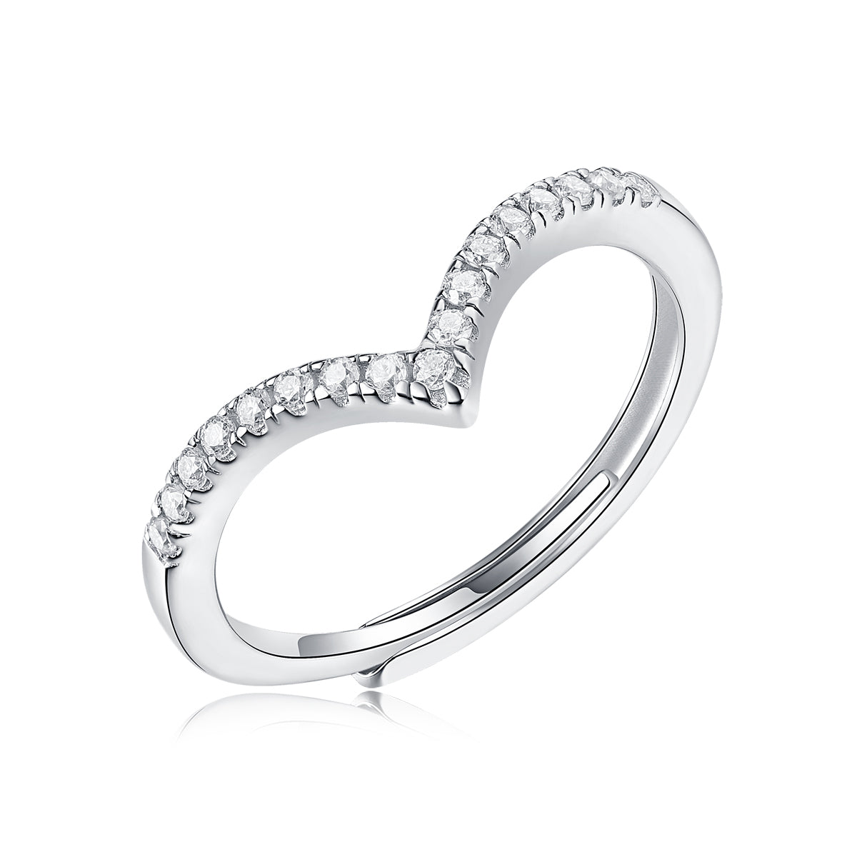 Crown Shaped Diamond Ring