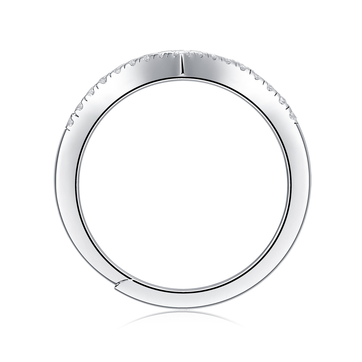 Crown Shaped Diamond Ring