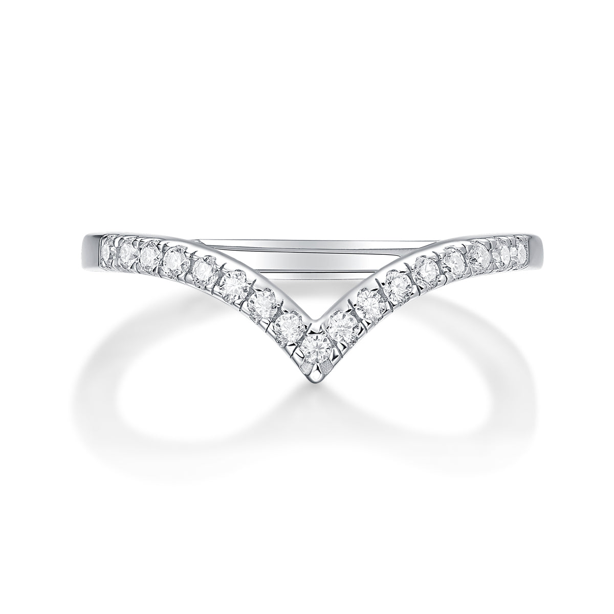 Crown Shaped Diamond Ring