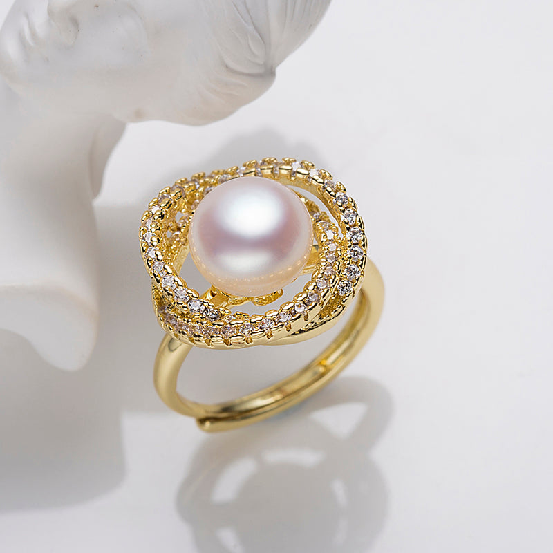 Pearl Jewelry Three Piece Set