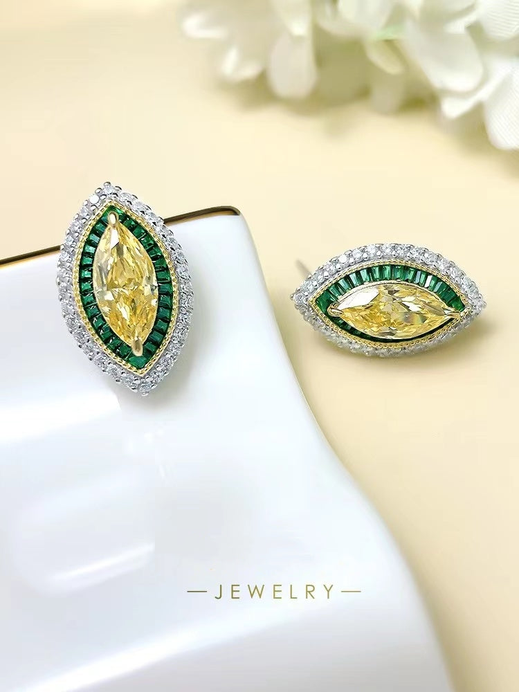 Sterling Silver Cultured Colored Gemstone Stud Earrings