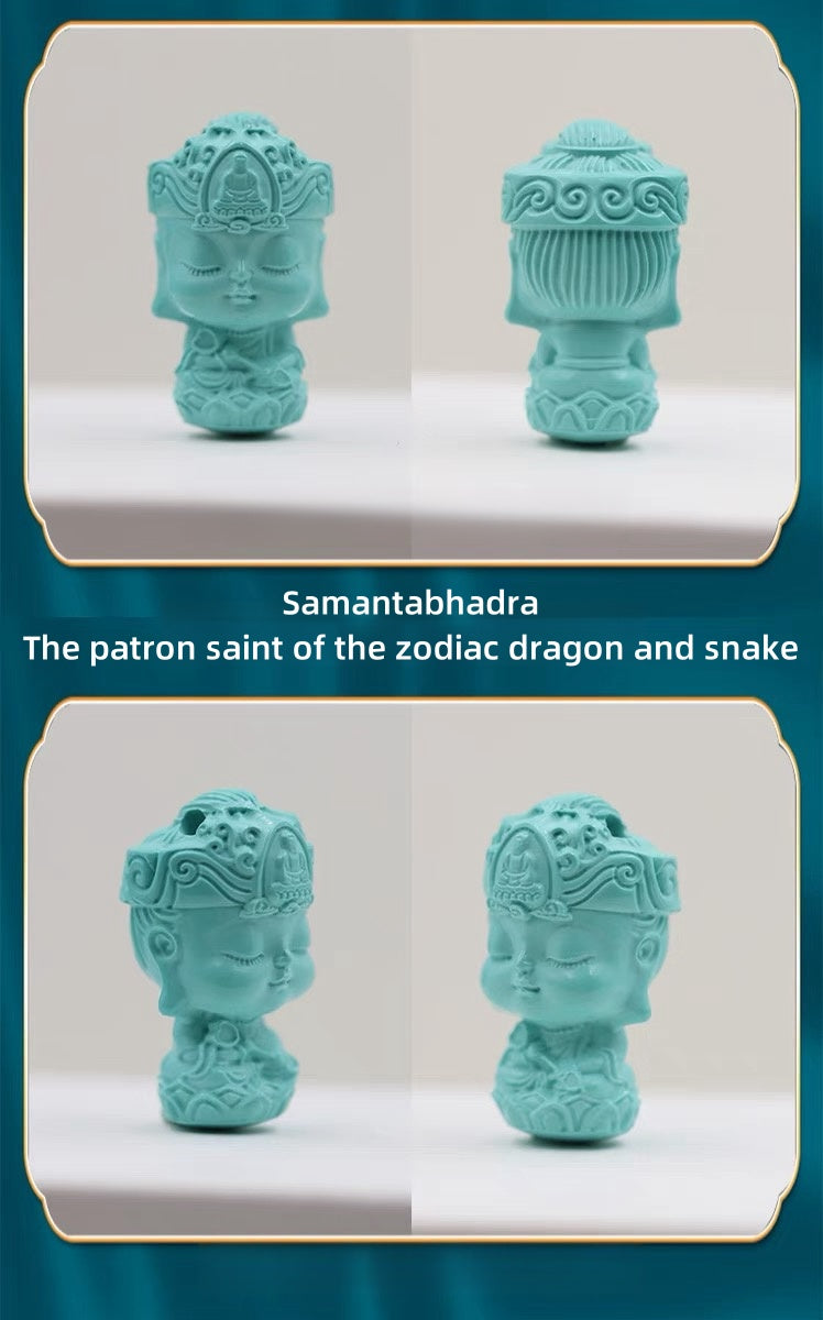Turquoise Carved Ornaments