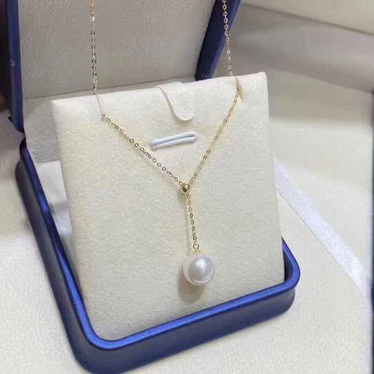 18K gold pearl necklace