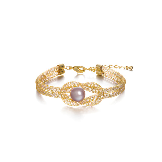 Fashion Purple Pearl Bracelet