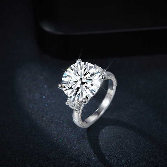 【02#】8 carats moissanite diamond ring