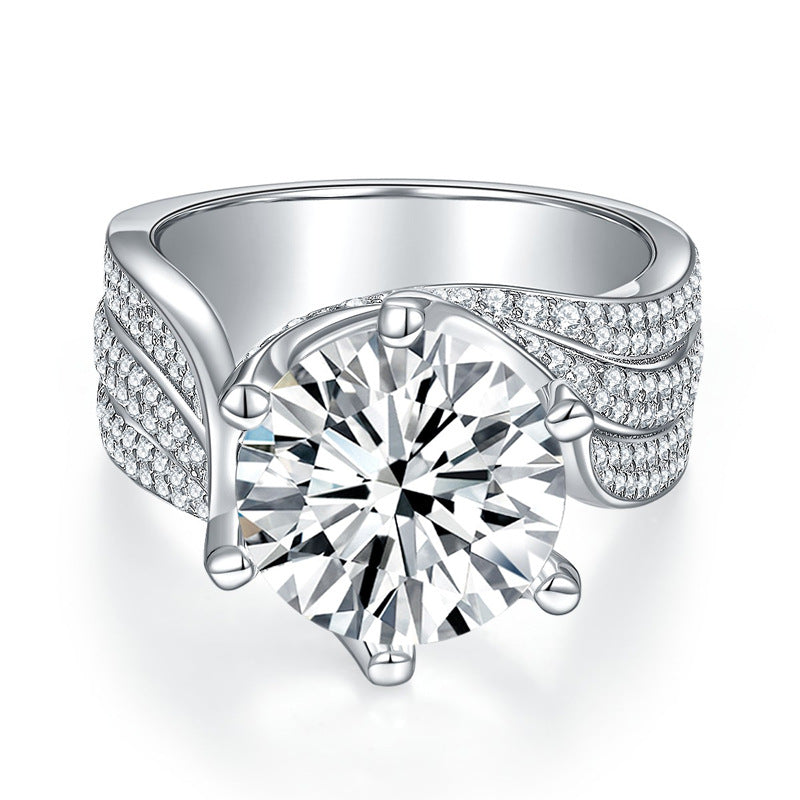 【05#】3carats moissanite diamond ring
