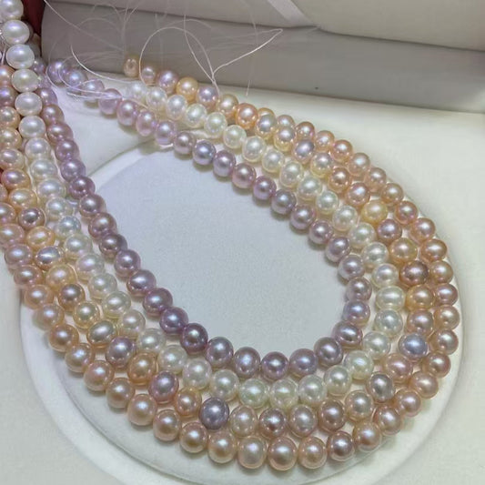 Natural freshwater pearl necklace