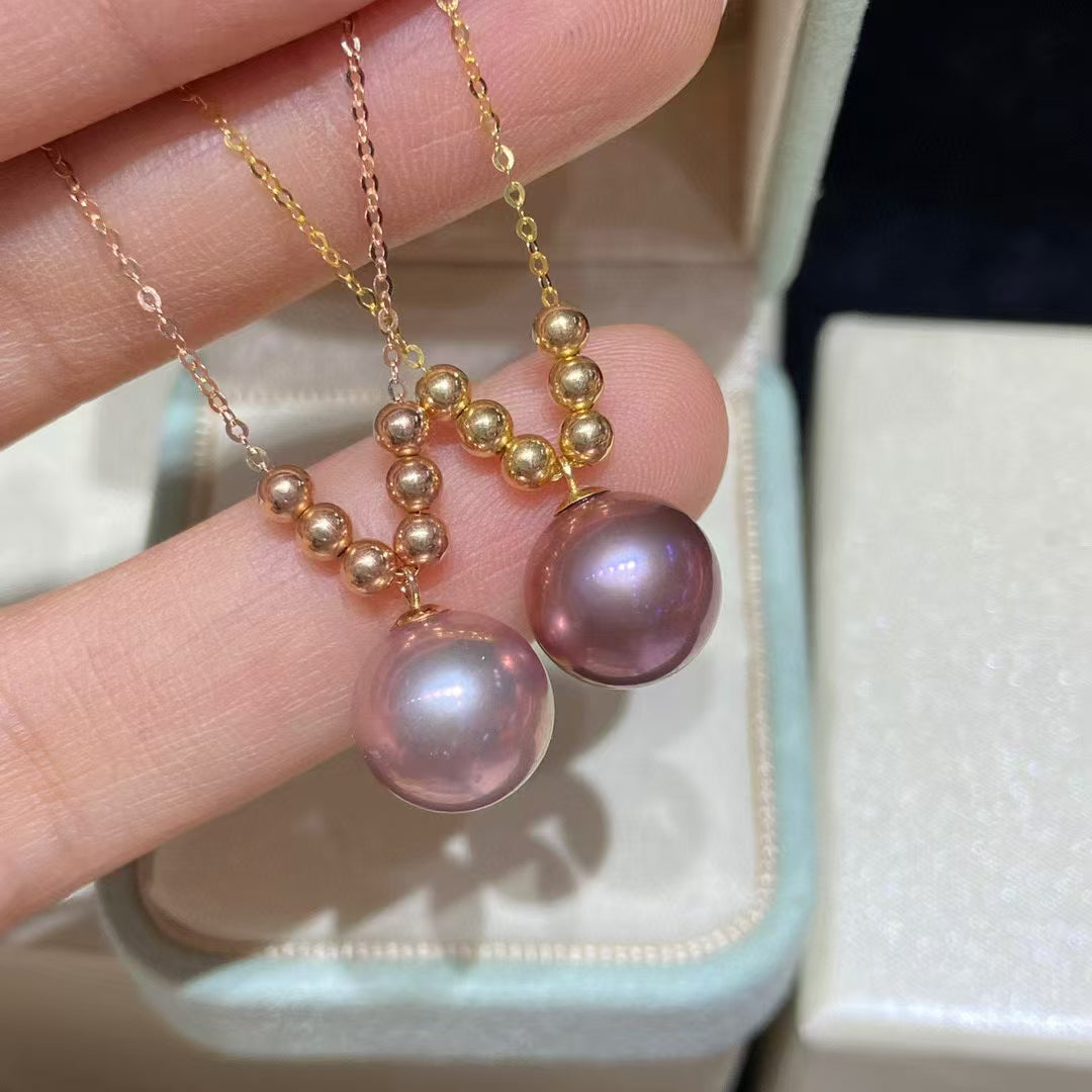18K gold pearl necklace
